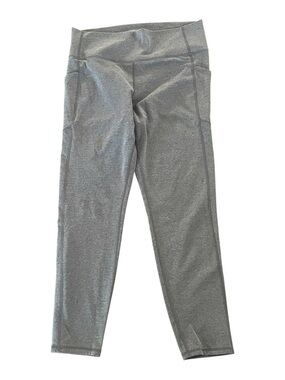 GAP Girls Silver Metallic Leggings